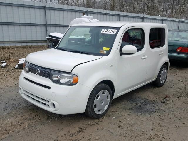 JN8AZ2KR8ET350911 - 2014 NISSAN CUBE S WHITE photo 9