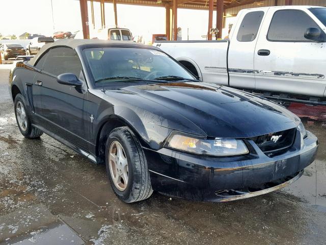 1FAFP44453F339127 - 2003 FORD MUSTANG BLACK photo 1