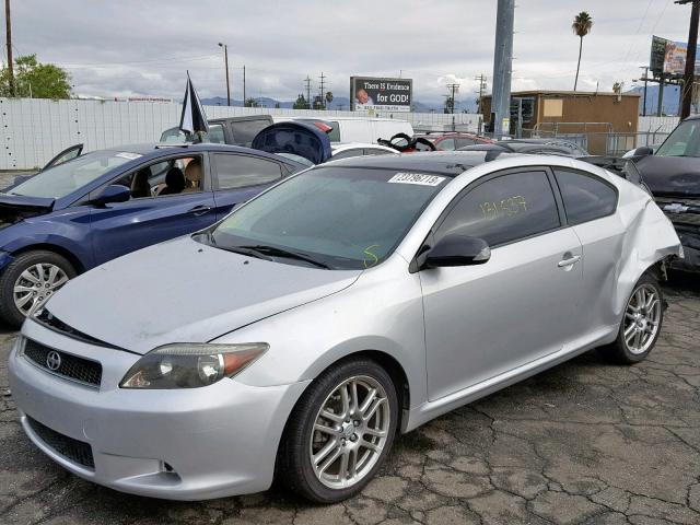 JTKDE177770219083 - 2007 TOYOTA SCION TC ვერცხლისფერი ფოტო 2