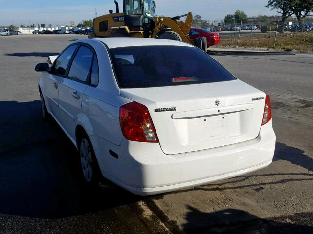 KL5JD56ZX6K344840 - 2006 SUZUKI FORENZA WHITE photo 3