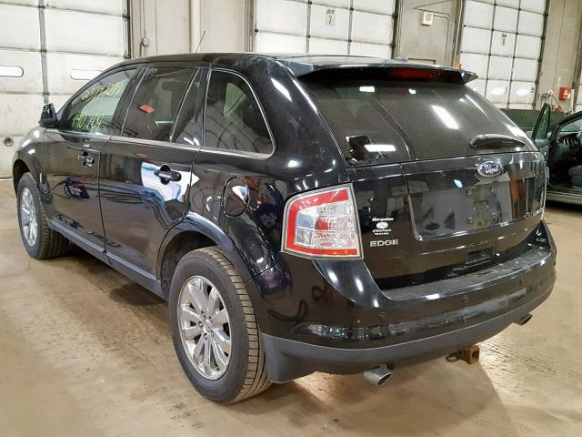 2FMDK39CX9BA92431 - 2009 FORD EDGE LIMIT BLACK photo 3