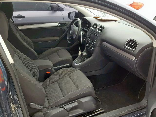 WVWBA7AJ9AW388916 - 2010 VOLKSWAGEN GOLF 蓝色 照片 5