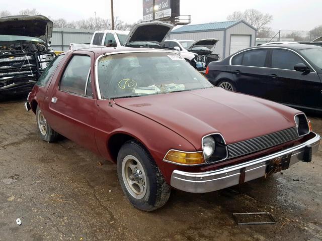 A50667A266893 - 1975 AMC PACER  MAROON photo 1