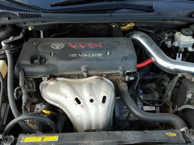 JTKDE177370168469 - 2007 TOYOTA SCION TC BLACK photo 7