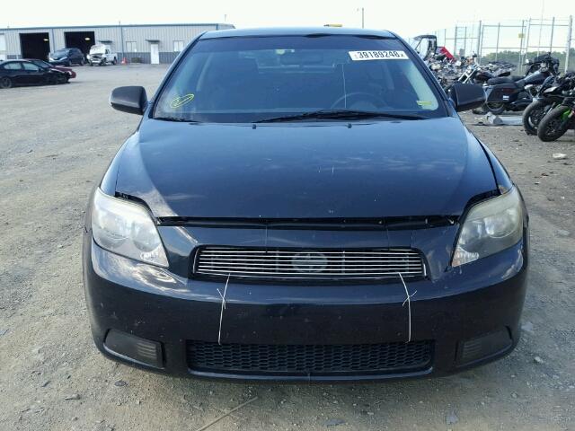 JTKDE177370168469 - 2007 TOYOTA SCION TC BLACK photo 9
