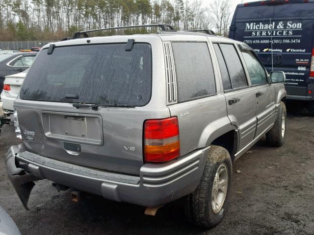 1J4GZ78Y5WC258068 - 1998 JEEP GRAND CHER GRAY photo 4