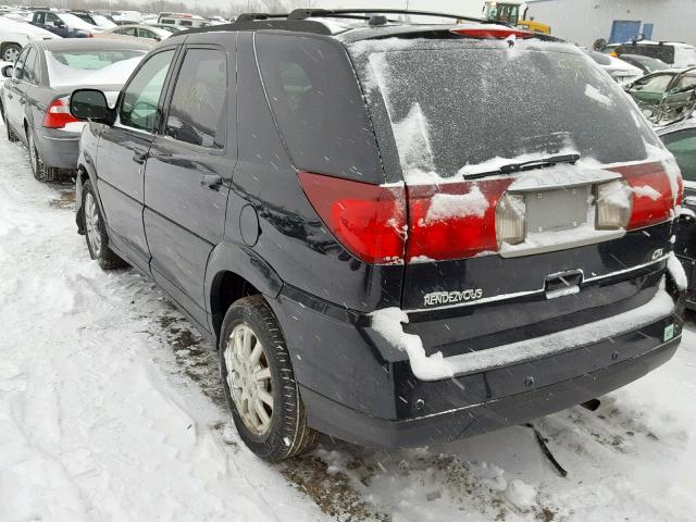 3G5DA03796S578274 - 2006 BUICK RENDEZVOUS BLACK photo 3