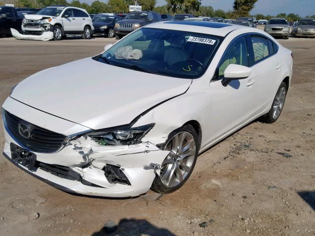 JM1GJ1W68E1130512 - 2014 MAZDA 6 GRAND TO WHITE photo 2