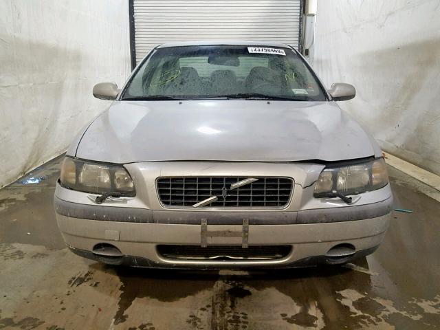 YV1RS61R612060348 - 2001 VOLVO S60 SILVER photo 9