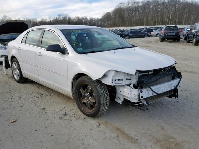1G1ZB5E15BF224731 - 2011 CHEVROLET MALIBU LS WHITE photo 1