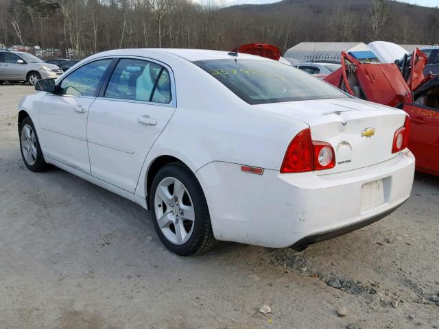 1G1ZB5E15BF224731 - 2011 CHEVROLET MALIBU LS WHITE photo 3