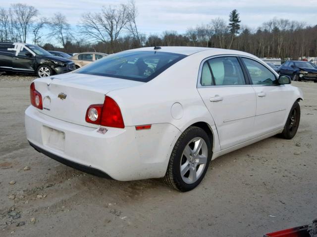 1G1ZB5E15BF224731 - 2011 CHEVROLET MALIBU LS WHITE photo 4