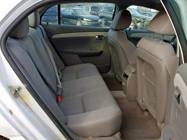 1G1ZB5E15BF224731 - 2011 CHEVROLET MALIBU LS WHITE photo 6