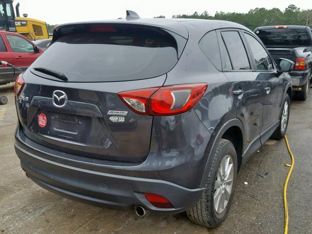 JM3KE2BE9F0431788 - 2015 MAZDA CX-5 SPORT GRAY photo 4