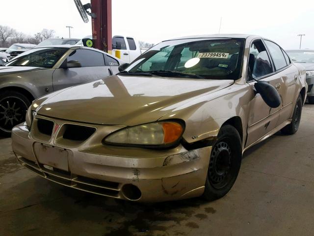 1G2NE52EX5M114542 - 2005 PONTIAC GRAND AM S GOLD photo 2