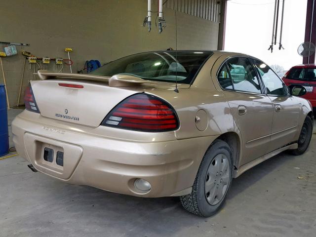 1G2NE52EX5M114542 - 2005 PONTIAC GRAND AM S GOLD photo 4