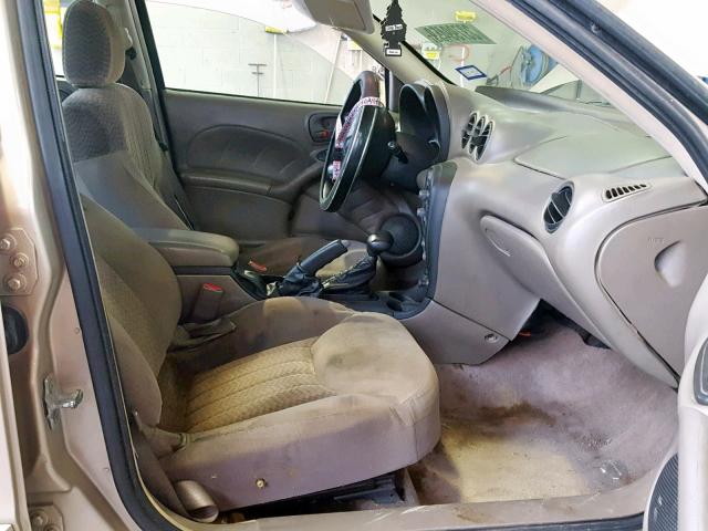 1G2NE52EX5M114542 - 2005 PONTIAC GRAND AM S GOLD photo 5