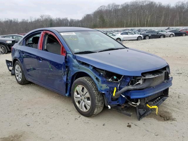 1G1PA5SH5D7200745 - 2013 CHEVROLET CRUZE LS BLUE photo 1