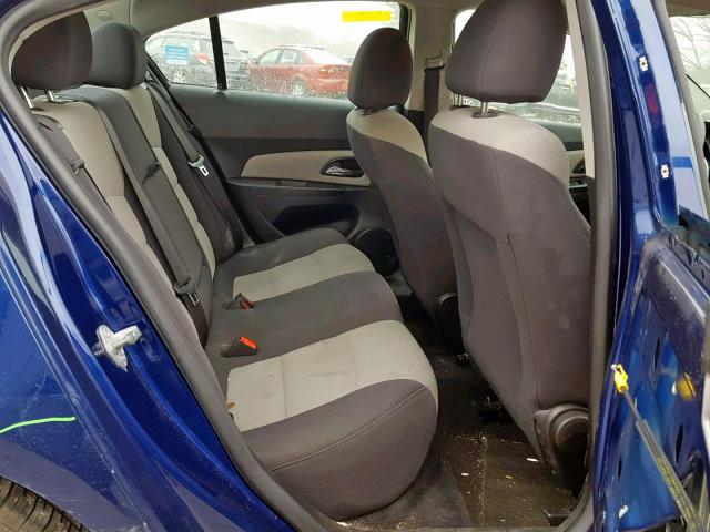 1G1PA5SH5D7200745 - 2013 CHEVROLET CRUZE LS BLUE photo 6