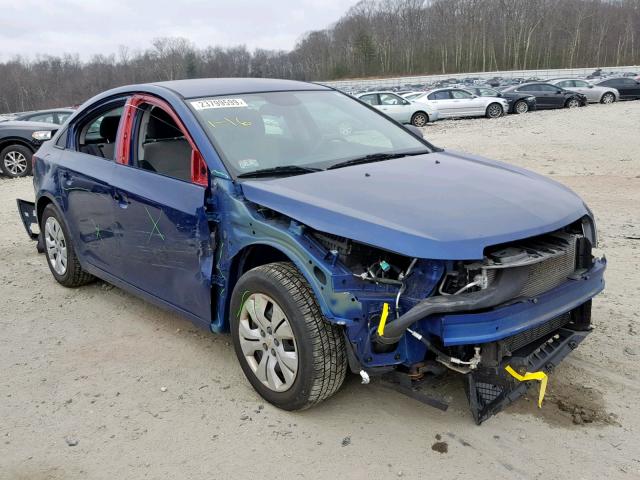 1G1PA5SH5D7200745 - 2013 CHEVROLET CRUZE LS BLUE photo 9