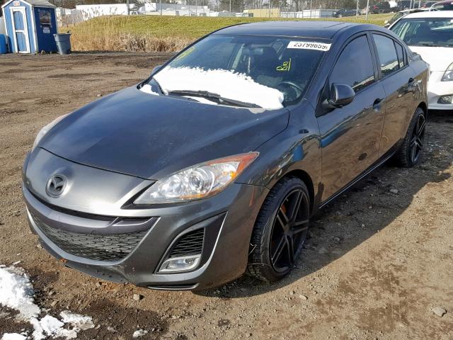 JM1BL1S62A1266252 - 2010 MAZDA 3 S CHARCOAL photo 2