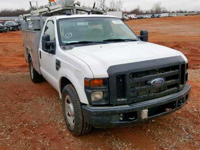 1FTWF30528EA26992 - 2008 FORD F350 SRW S WHITE photo 1