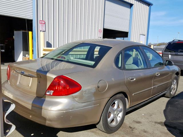 1FAFP5529YA238714 - 2000 FORD TAURUS SES GOLD photo 4