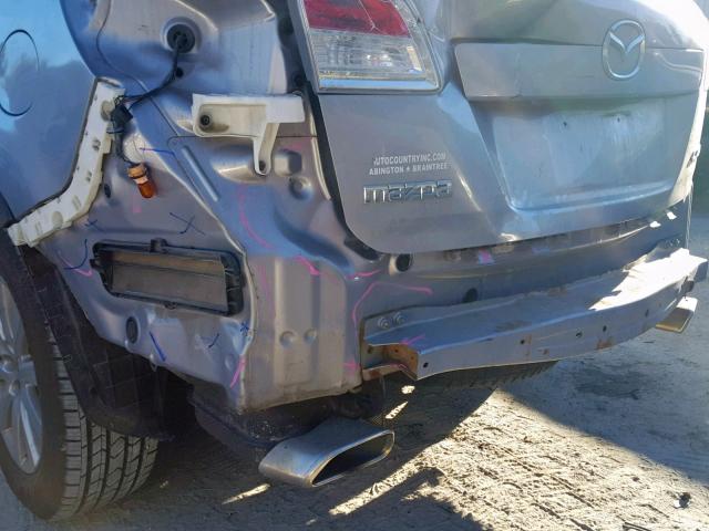 JM3TB38V580137463 - 2008 MAZDA CX-9 GRAY photo 9