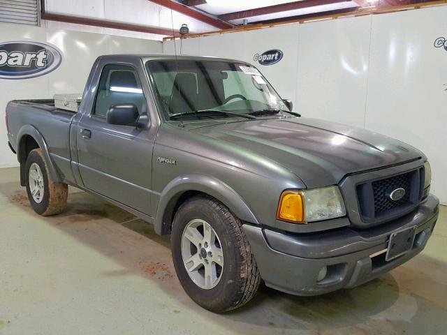 1FTYR10U55PA49758 - 2005 FORD RANGER GRAY photo 1