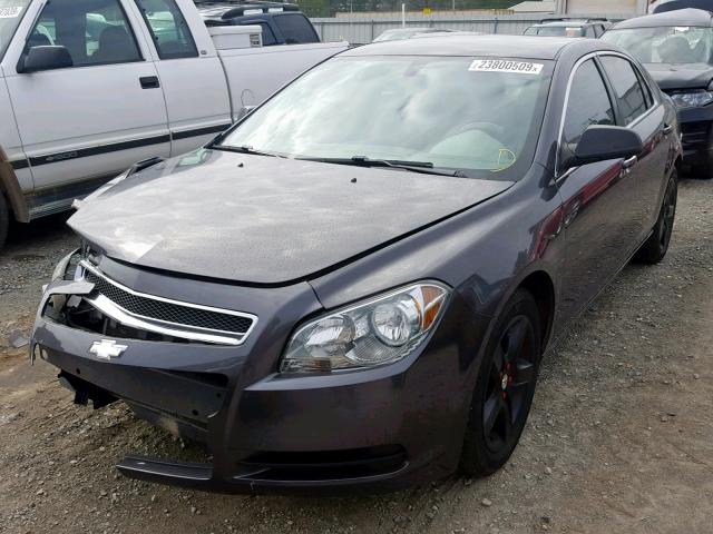 1G1ZB5E18BF239580 - 2011 CHEVROLET MALIBU LS ნაცრისფერი ფოტო 2