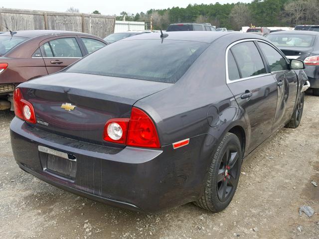 1G1ZB5E18BF239580 - 2011 CHEVROLET MALIBU LS ნაცრისფერი ფოტო 4