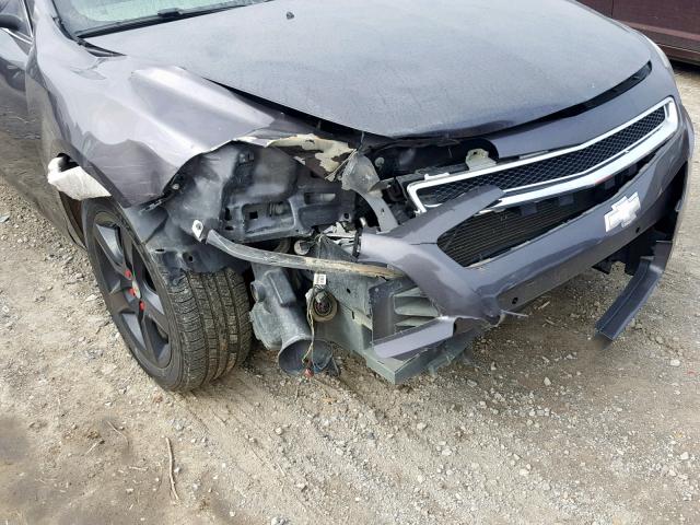 1G1ZB5E18BF239580 - 2011 CHEVROLET MALIBU LS ნაცრისფერი ფოტო 9