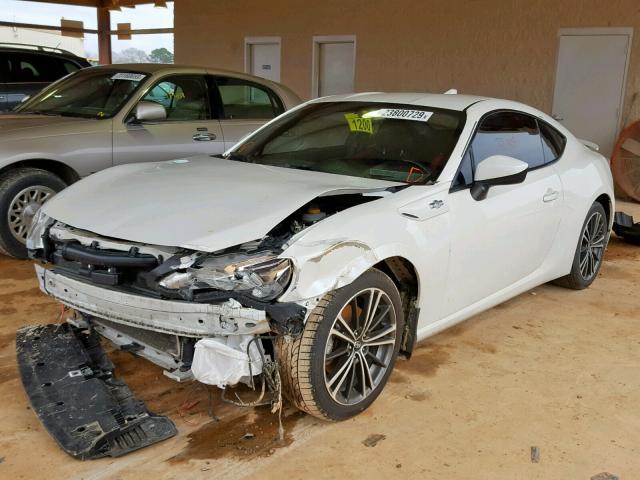 JF1ZNAA13F9701857 - 2015 TOYOTA SCION FR-S WHITE photo 2