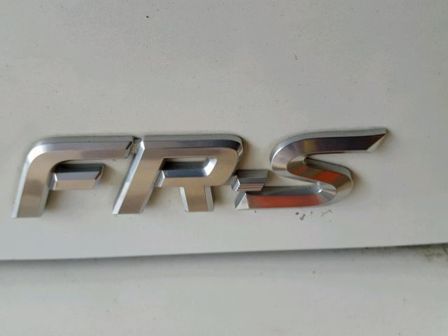 JF1ZNAA13F9701857 - 2015 TOYOTA SCION FR-S WHITE photo 9