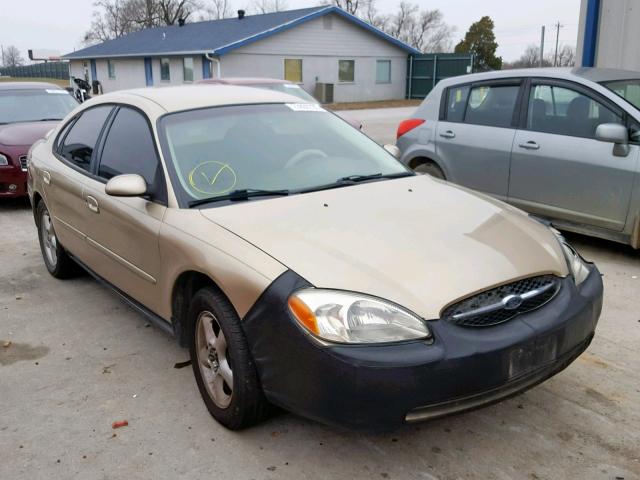 1FAFP55UXYA219249 - 2000 FORD TAURUS SES TAN photo 1