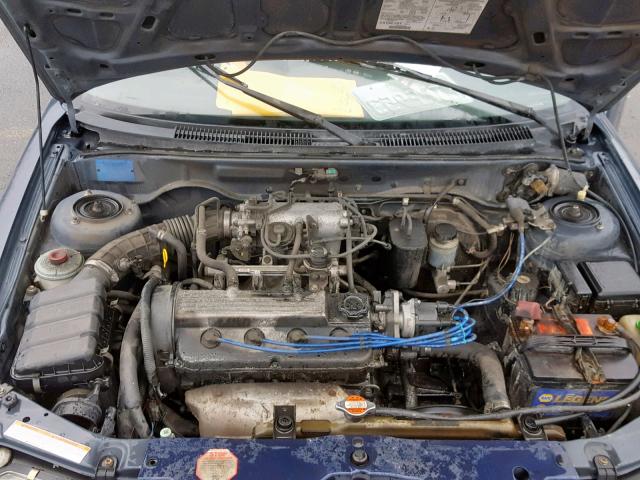 JS2GB31S4T5106569 - 1996 SUZUKI ESTEEM GL BLUE photo 7