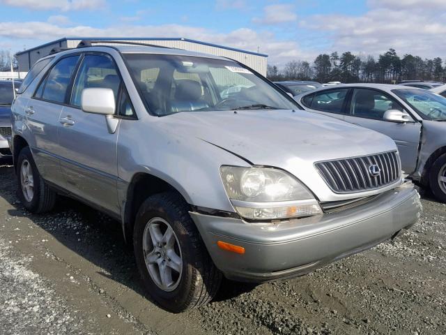 JT6GF10U0Y0045027 - 2000 LEXUS RX 300 SILVER photo 1