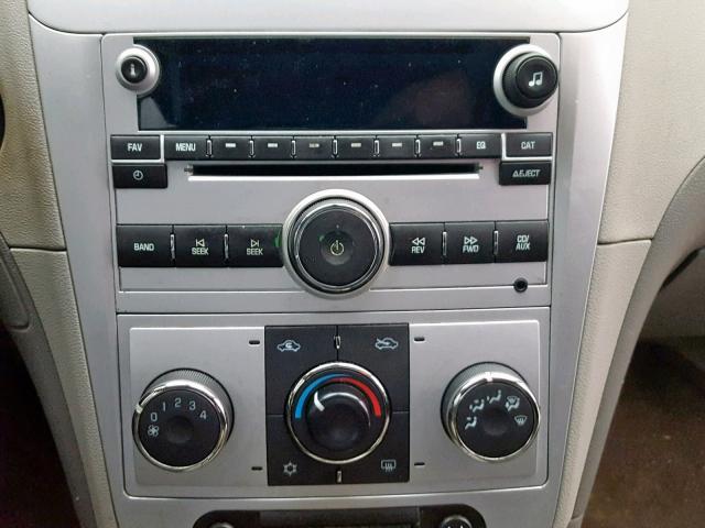 1G1ZG57B394106819 - 2009 CHEVROLET MALIBU LS BLUE photo 10