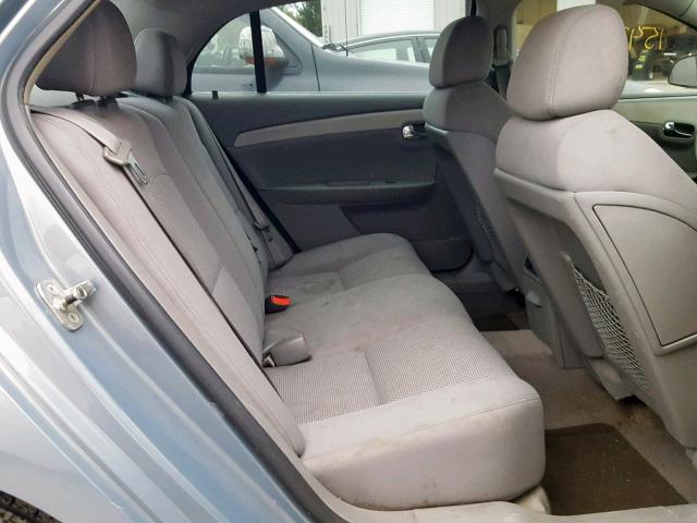 1G1ZG57B394106819 - 2009 CHEVROLET MALIBU LS BLUE photo 6
