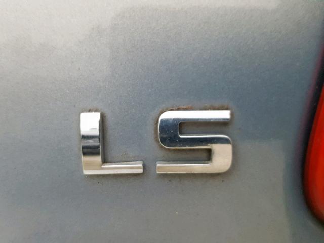 1G1ZG57B394106819 - 2009 CHEVROLET MALIBU LS BLUE photo 9