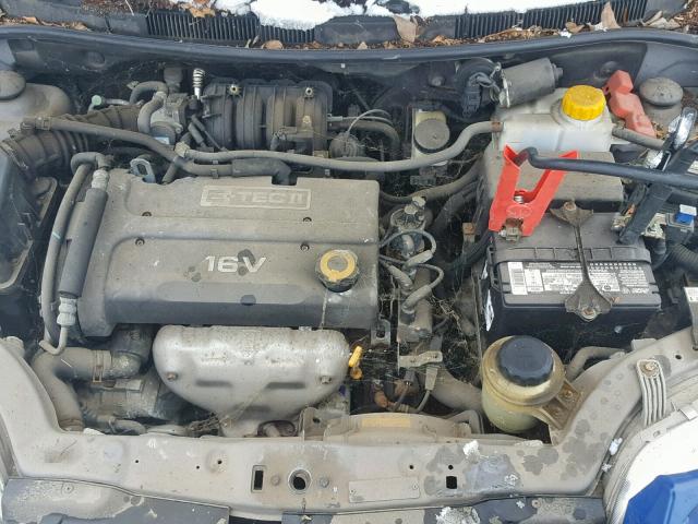 KL1TD66678B178253 - 2008 CHEVROLET AVEO BASE ნაცრისფერი ფოტო 7