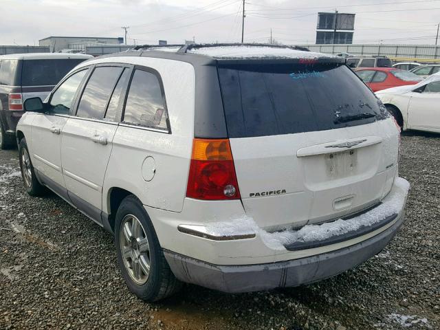 2C8GF68494R582813 - 2004 CHRYSLER PACIFICA WHITE photo 3