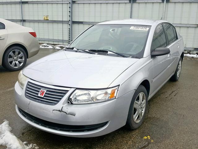 1G8AJ55F67Z198756 - 2007 SATURN ION LEVEL SILVER photo 2