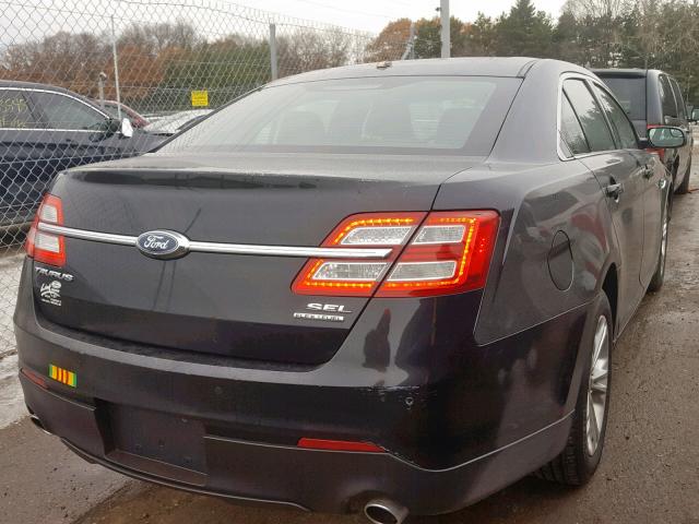 1FAHP2E81JG129422 - 2018 FORD TAURUS SEL BLACK photo 4