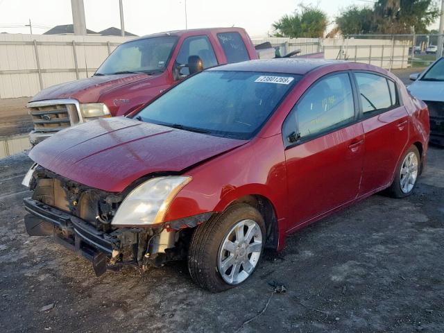 3N1AB61E67L619598 - 2007 NISSAN SENTRA 2.0 RED photo 2