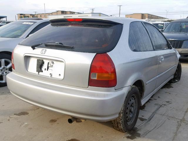 2HGEJ644XTH121736 - 1996 HONDA CIVIC DX SILVER photo 4