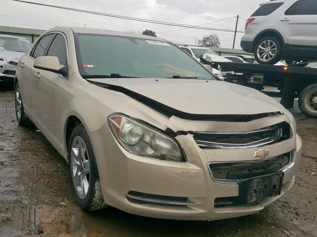 1G1ZC5EB5AF156919 - 2010 CHEVROLET MALIBU 1LT GOLD photo 1