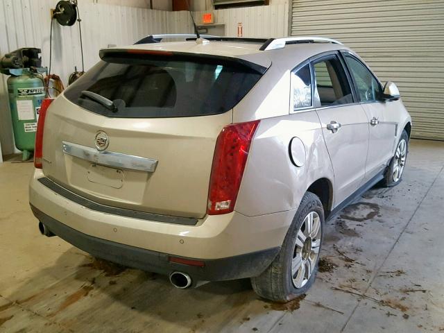 3GYFNAEY8AS555198 - 2010 CADILLAC SRX LUXURY GOLD photo 4