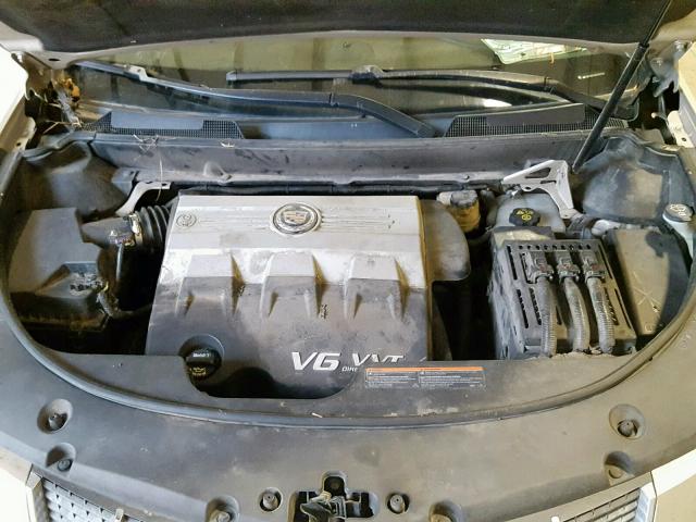 3GYFNAEY8AS555198 - 2010 CADILLAC SRX LUXURY GOLD photo 7