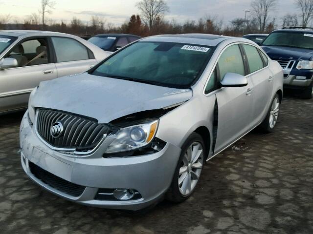 1G4PR5SK7C4219627 - 2012 BUICK VERANO CON GRAY photo 2